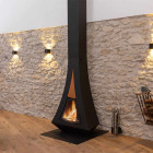 Salamandra a lenha Flamalpes  - Finoptim